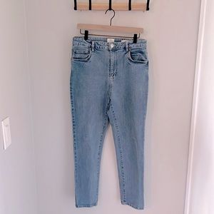 Cotton On High 90s Stretch | Size 10 | Light Wash